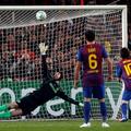 Messi Čech Xavi enajstmetrovka Barcelona Chelsea Liga prvakov polfinale druga te