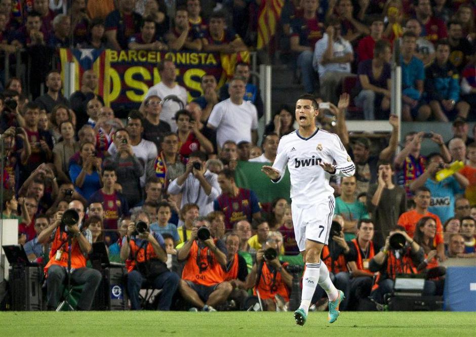 Ronaldo Barcelona Real Madrid El Clasico Liga BBVA Španija liga prvenstvo | Avtor: EPA