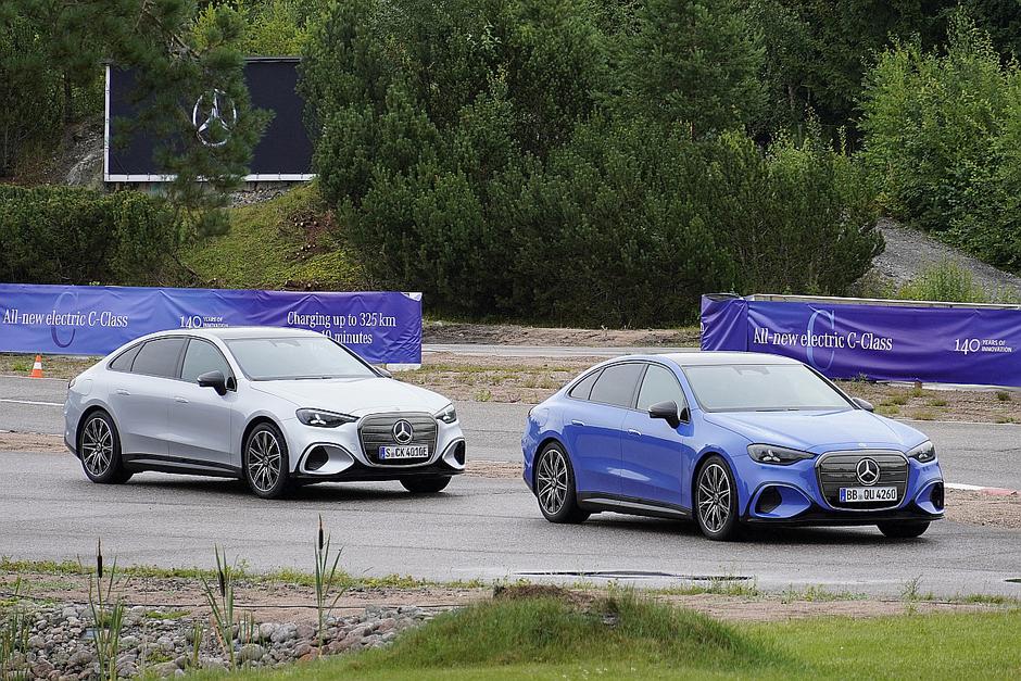 mercedes-benz razred C EV | Avtor: Matija Janezic