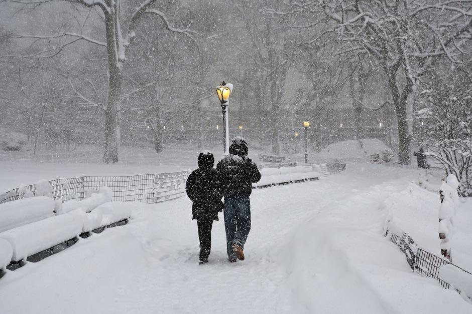 new york snežni metež | Avtor: Profimedia