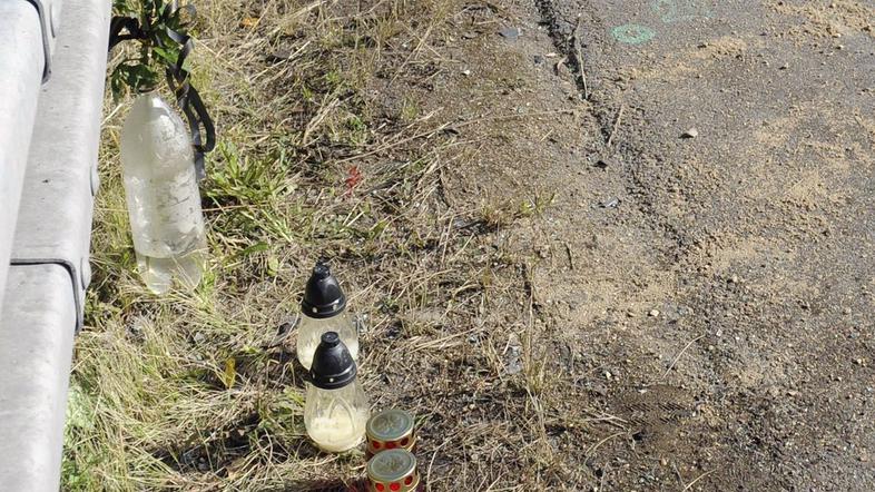 prometna nesreča sveče svečke