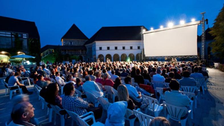 kino pod zvezdami, ljubljanski grad