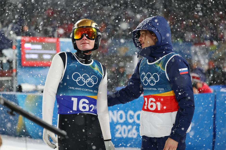 Domen Prevc in Anže Lanišek | Avtor: Profimedia