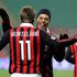 Serie A AC Milan Udinese Huntelaar Ronaldinho
