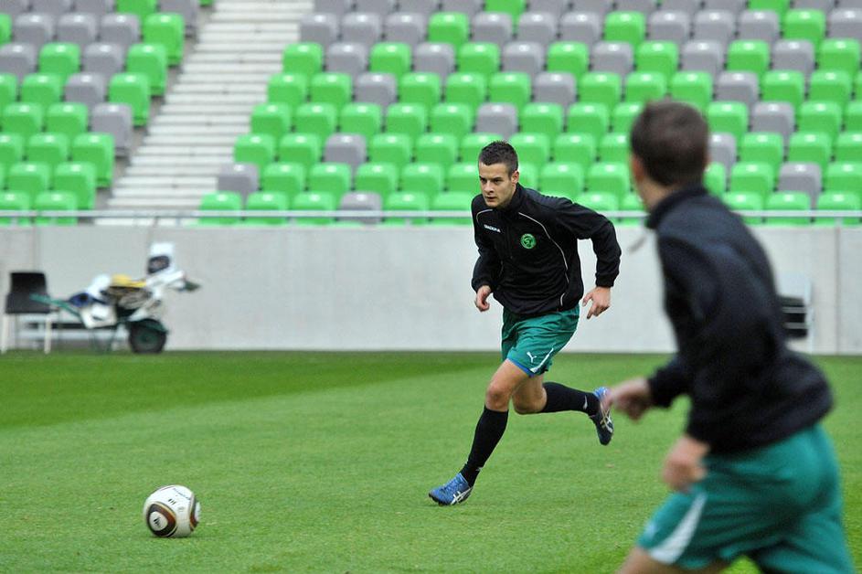 Adnan Bešić je dosegel dva zadetka v Stožicah. (Foto: Anže Petkovšek)