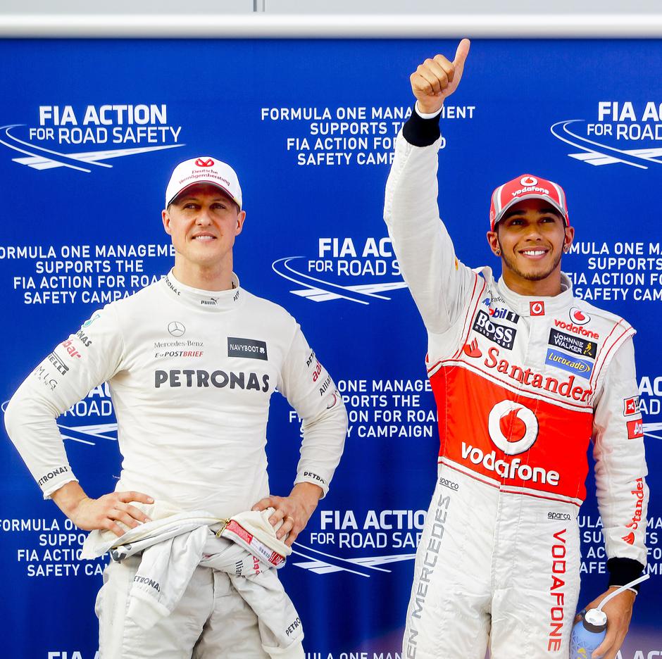 schumacher hamilton | Avtor: Epa