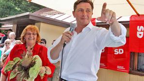 Borut Pahor SD piknik Mostec
