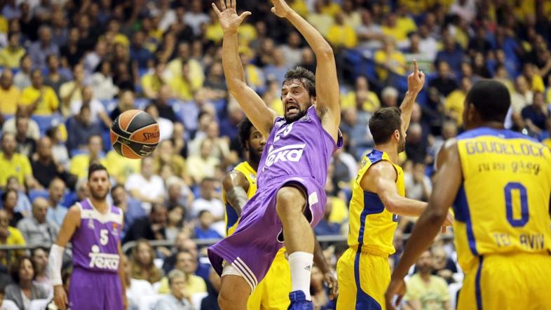 Sergio Llull Maccabi Real Madrid