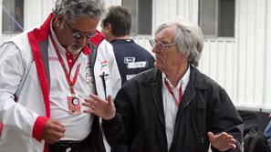 Vijay Mallya Bernie Ecclestone
