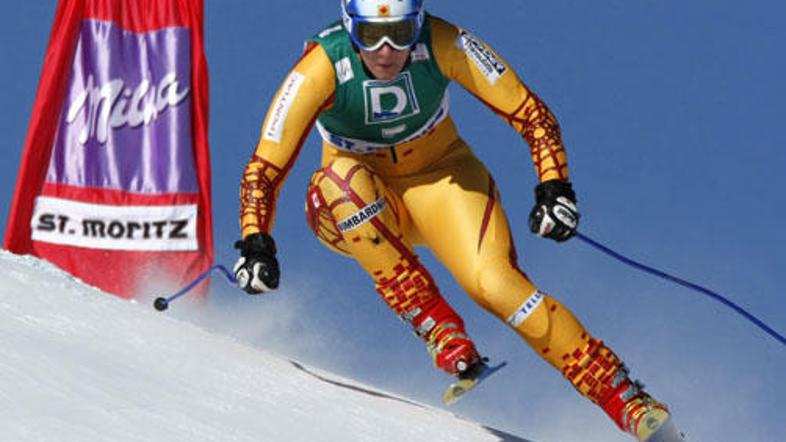 Emily Brydon je dobila superveleslalom v St. Moritzu.