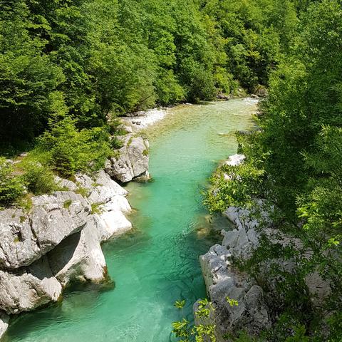 reka Soča zgornje Posočje
