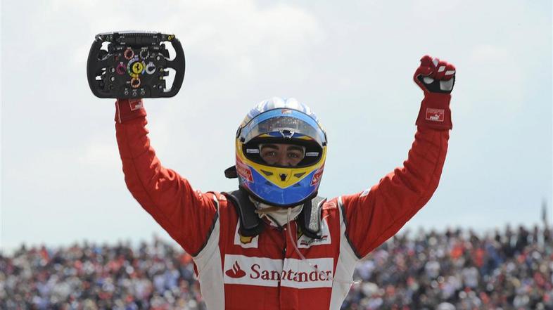 fernando alonso zmaga SIlverstone
