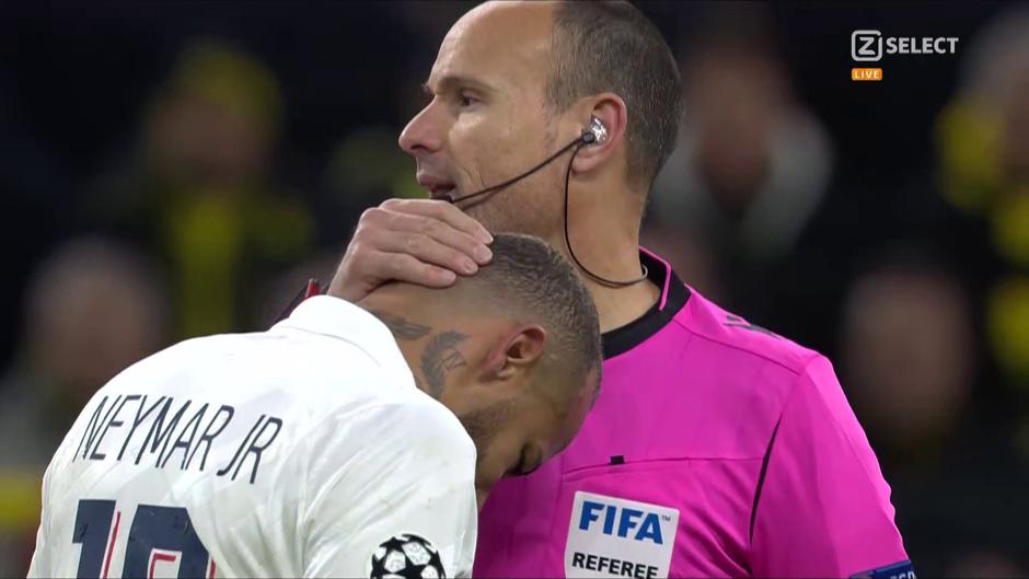 Neymar in Lahoz | Avtor: Reševalni pas/Twitter