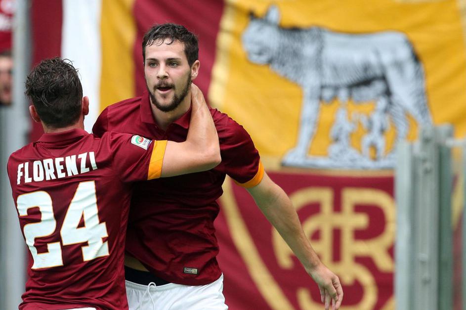 Destro Florenzi Roma Cagliari