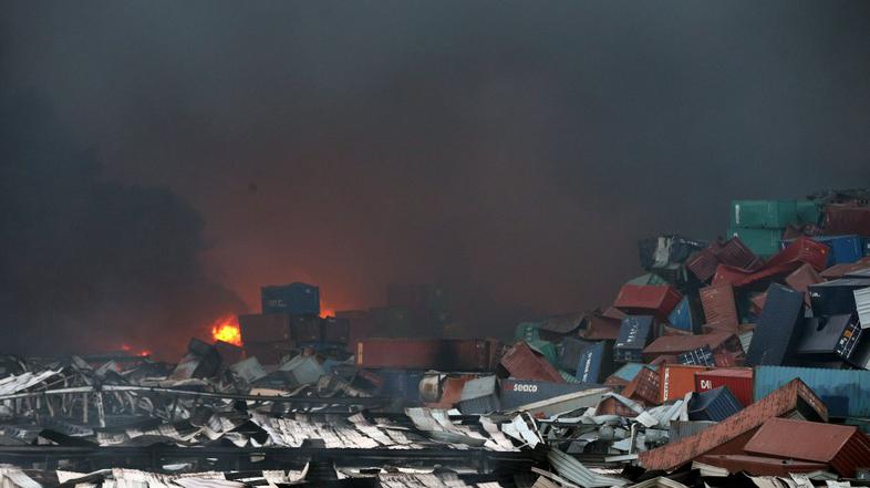 Eksplozija Kitajska  Tianjin