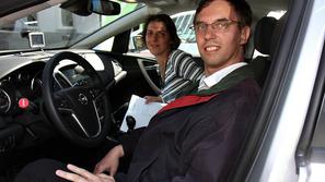 Richard Petek zase pravi, da tudi zasebno vozi varčno, vendar pa ne tako, kot je