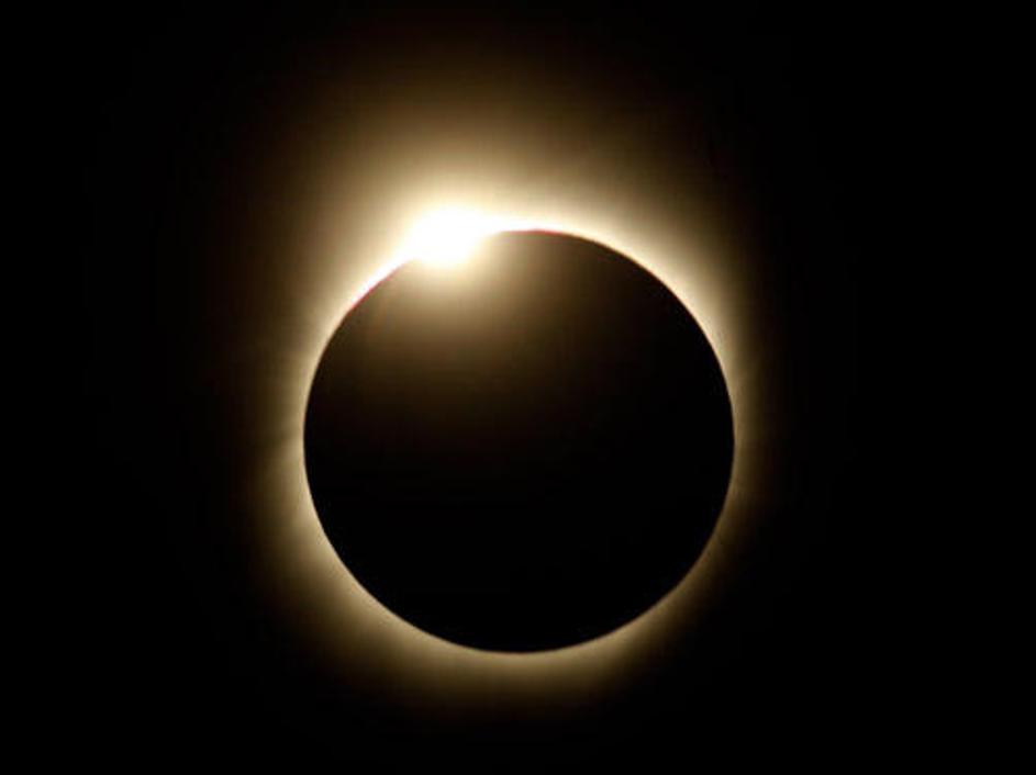 Dogodek je bil najbolje viden v Indiji.