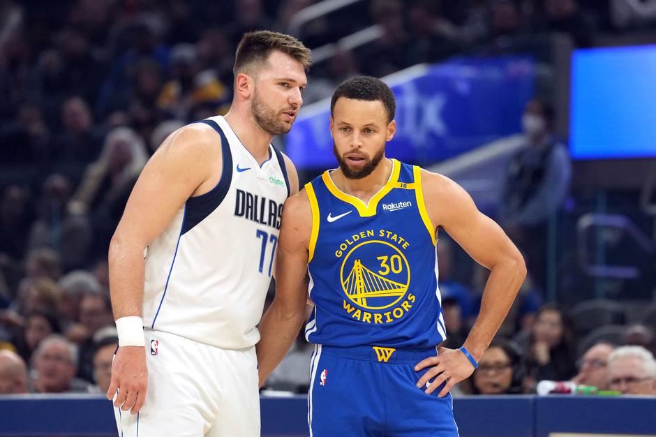 Luka Dončić, Steph Curry | Avtor: Profimedia