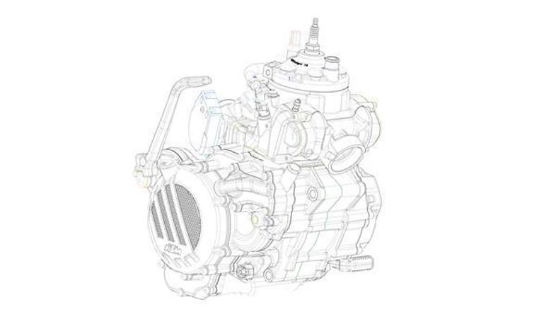 KTM dvotaktni motor