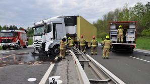 Prometna nesreča na štajerski avtocesti