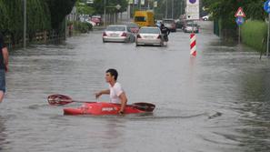 poplave, neurje, Murska Sobota