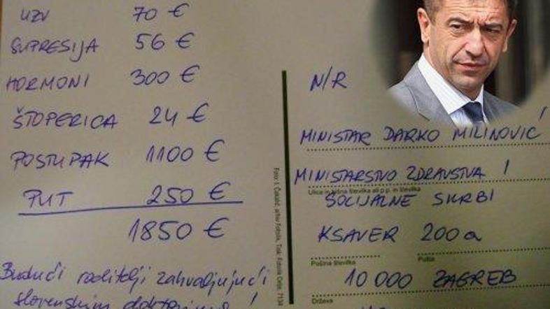 Ženske, ki se odločijo za umetno oploditev v Sloveniji, pošiljajo hrvaškemu mini