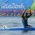 Queiroz dos Santos kajak na mirnih vodah Rio 2016