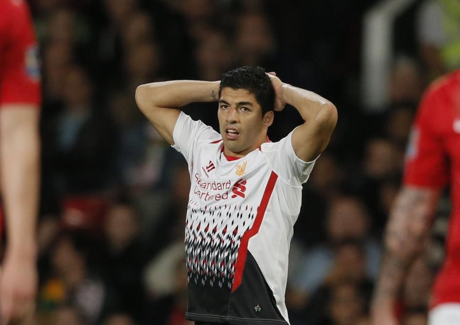 Suarez Manchester United Liverpool 