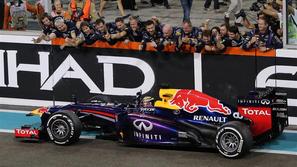 Vettel Red Bull formula 1 Abu Dabi Yas Marina dirka