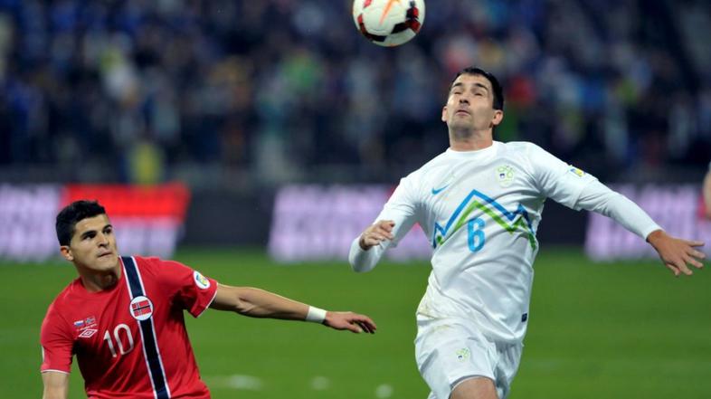 Slovenija Norveška kvalifikacije za SP 2014 Ilić Elyonoussi