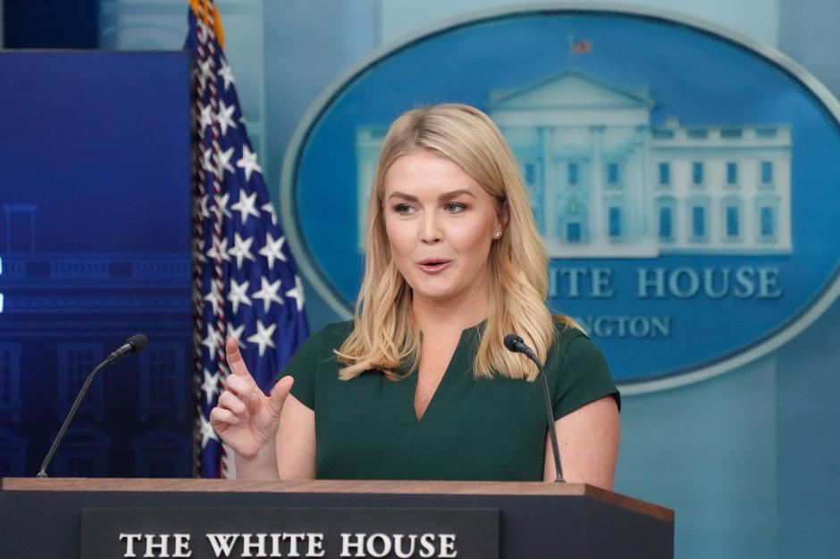 Karoline Leavitt Bela hiša | Avtor: Profimedia