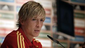 Torres Španija reprezentanca priprave Euro 2012 Schruns