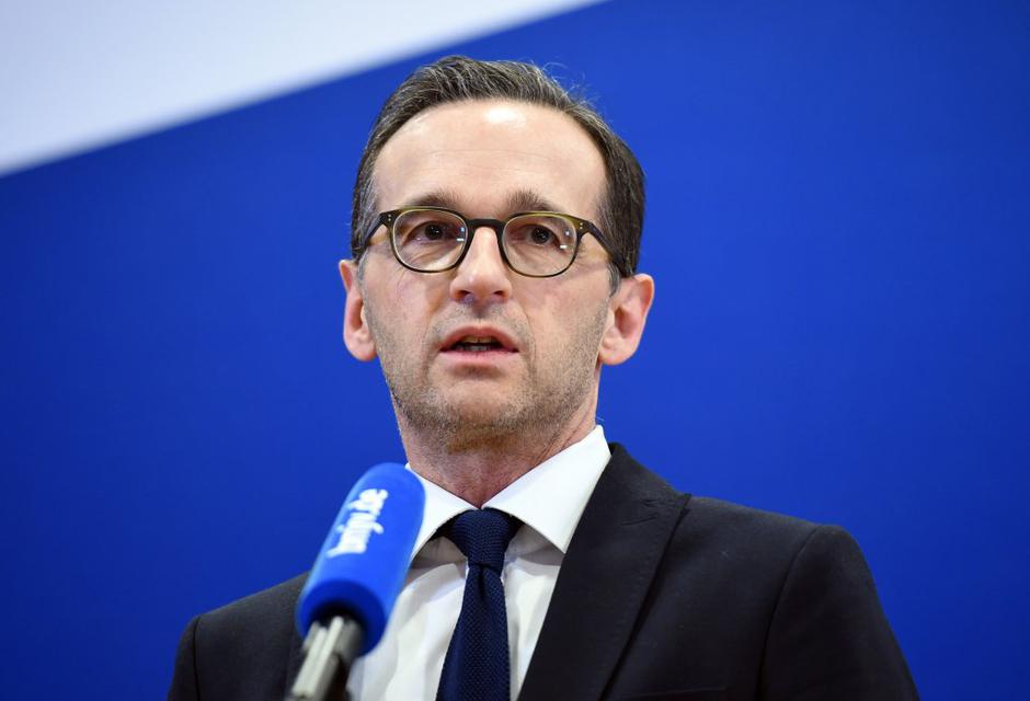 Nemški notranji minister Heiko Maas | Avtor: EPA