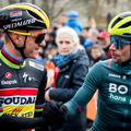 Remco Evenepoel in Primož Roglič