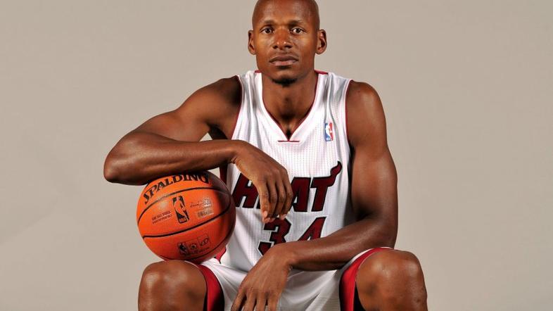 Allen Miami Heat American Airlines Arena media day