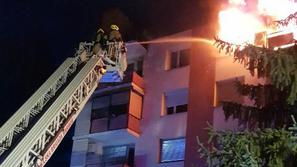 Požar v Mariboru