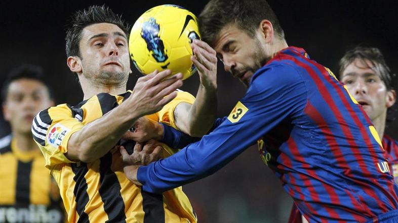 Barcelona Zaragoza Liga BBVA Pique Postiga