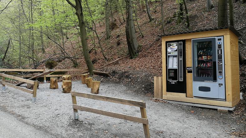 Avtomat na PST poti na Golovec