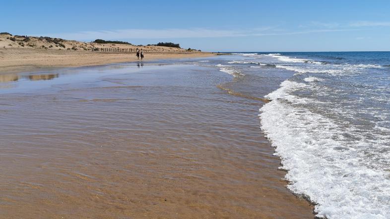 Plaža, regionalni park Calblanque, Murcija, Španija