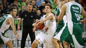 Union Olimpija Krka liga ABA Stožice Blažič Vladović Bolčina Klobučar