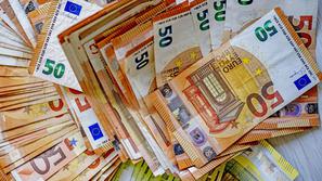 denar banka štetje denarja denarnica evri bankkomat