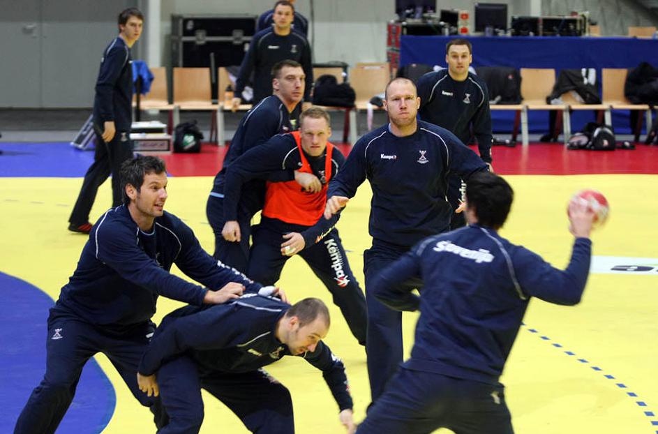 EP 2010 Innsbruck Slovenija trening pred Nemčija