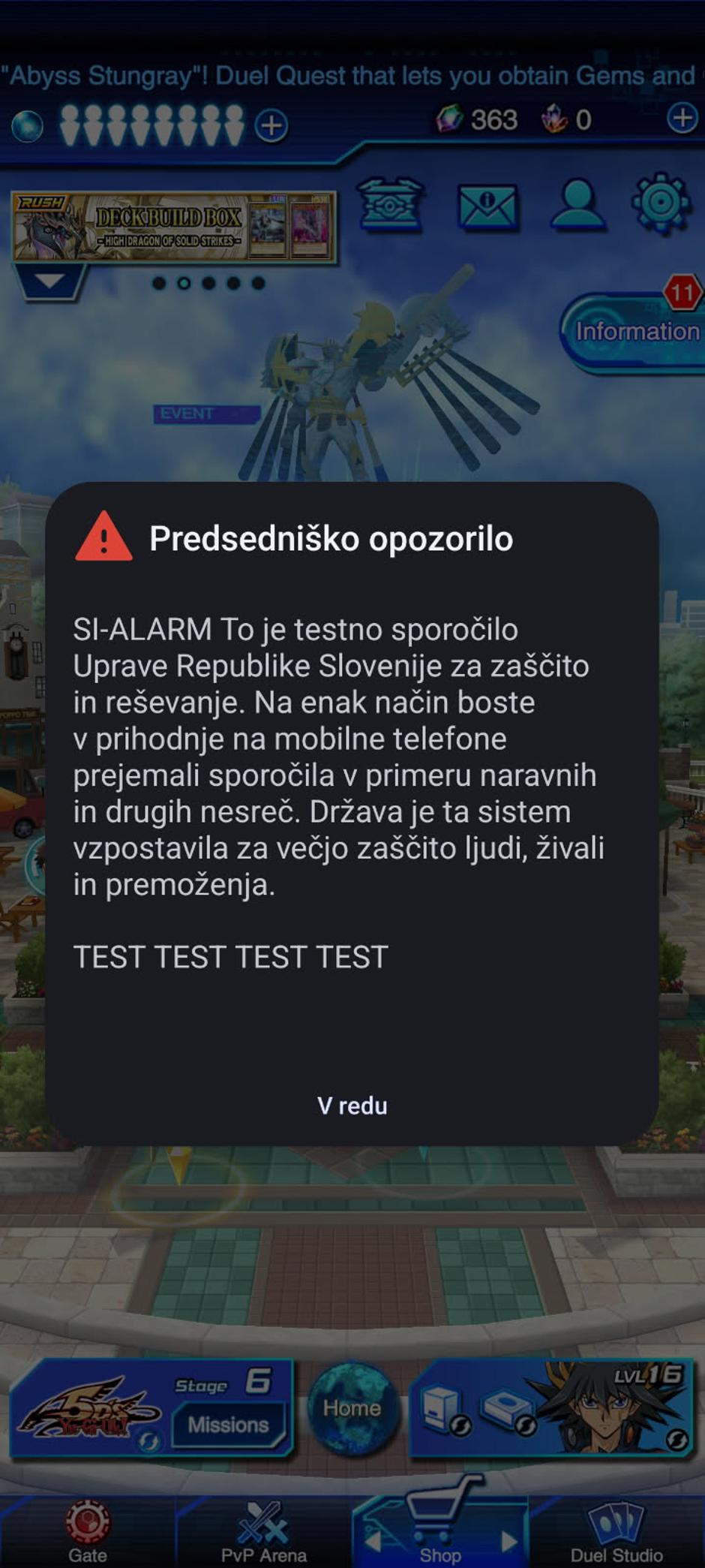 SI-Alarm sms | Avtor: 