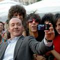Oskarjevec Kevin Spacey se je v Sarajevu odlično počutil.