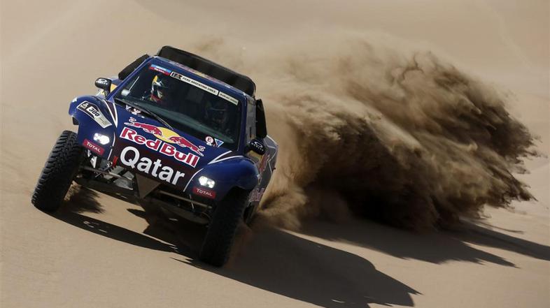 Al-Attiyah Attiyah reli Dakar puščava šesta etapa Arica Calama Čile 