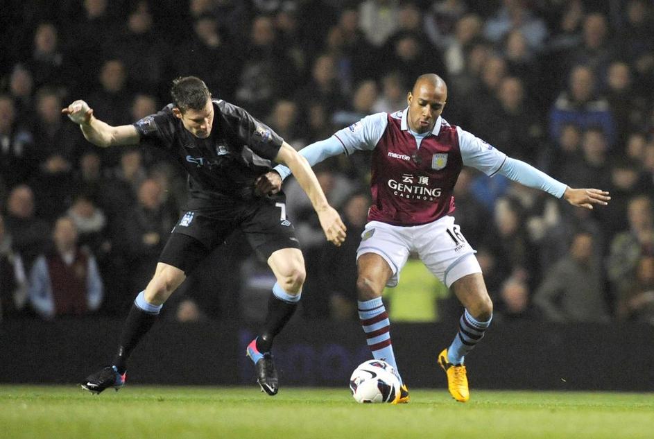 aston villa manchester city delph milner