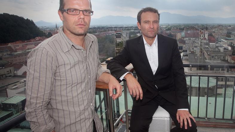 Bojan Traven Uroš Slak Nebotičnik Ljubljana Pogledi Slovenije oddaja