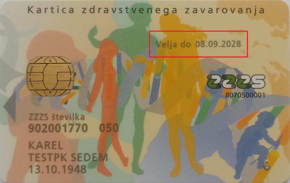 nova kartica zdravstvenega zavarovanja | Avtor: ZZZS