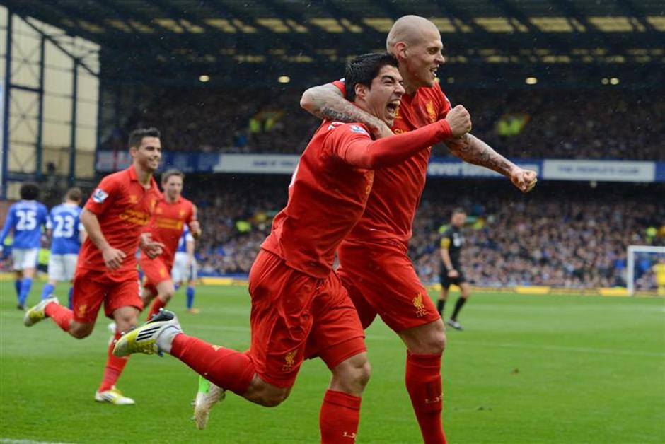 liverpool everton luis suarez shelvey | Avtor: EPA