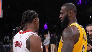 LeBron James Rockets Lakers